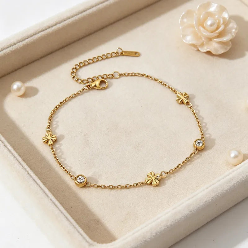 Flower Jewelry Set