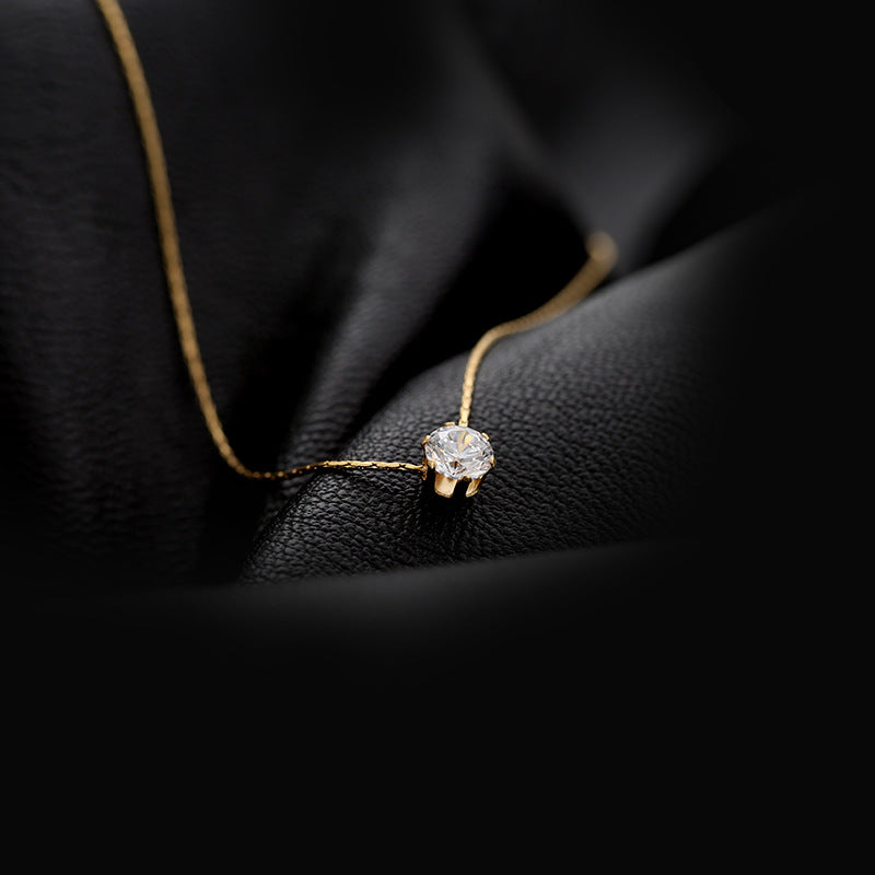 Round Pendant Necklace