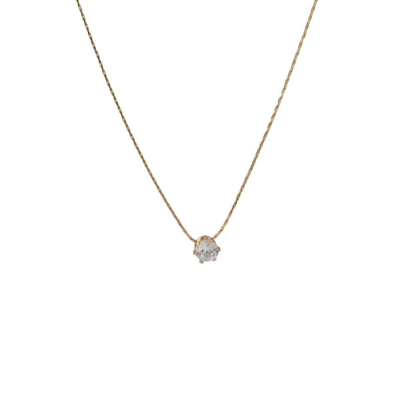 Round Pendant Necklace