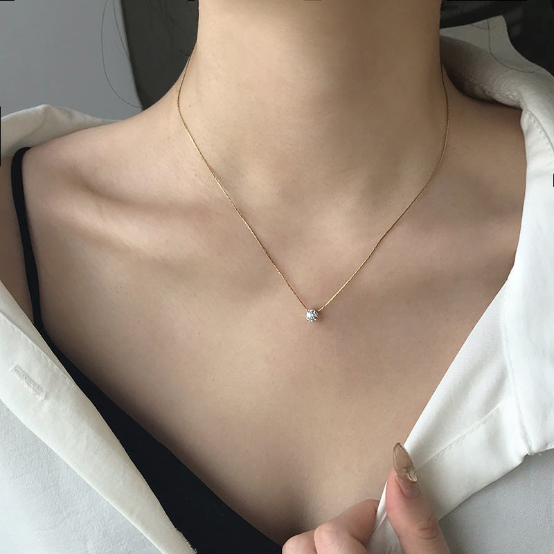Round Pendant Necklace