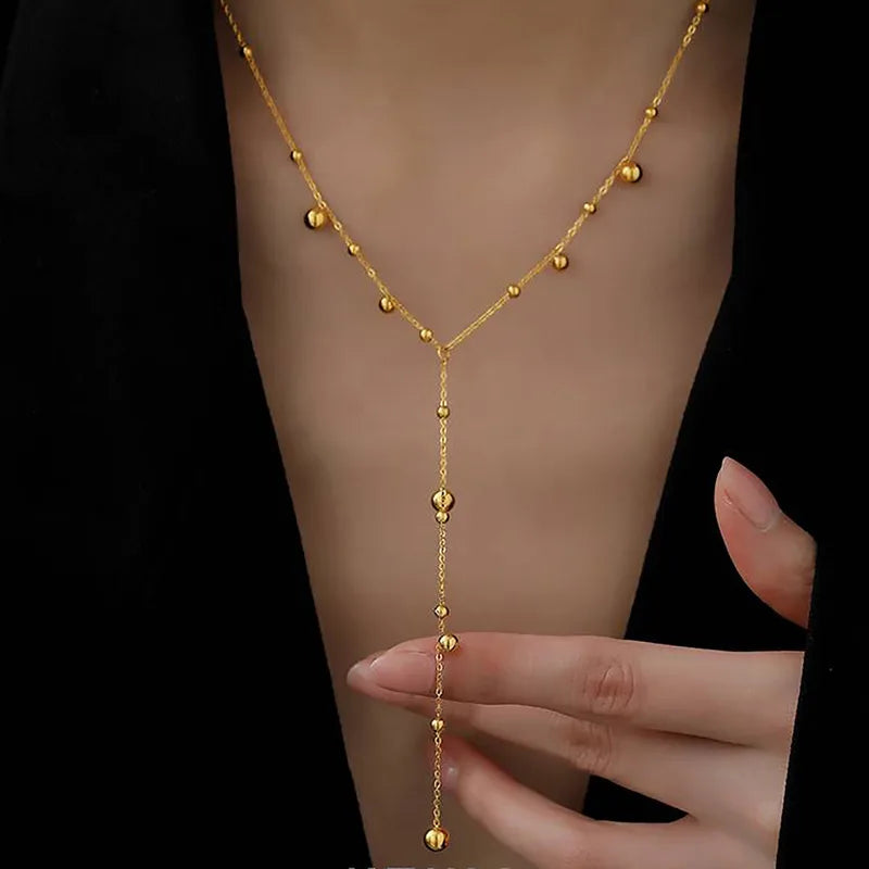 Y-Necklace Lariat Necklace