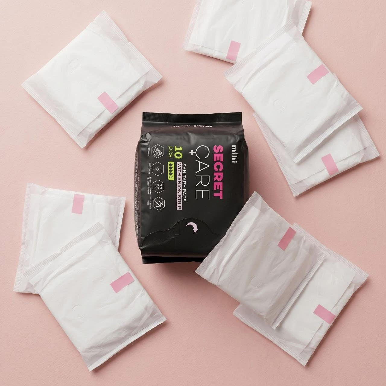 Secret Care Anion Sanitary Pads | Ultra Thin, Super Absorbent & Comfortable