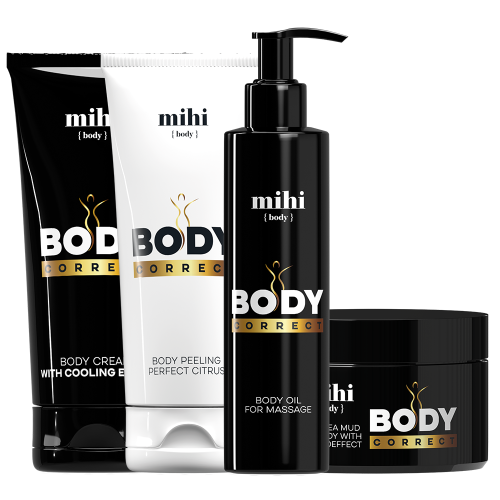 Body Contouring & Cellulite Care Ritual – 4-Step Professional Body Wrap Set